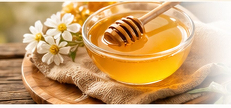 Honey bowl and honey dipper