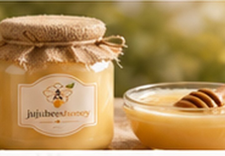 Creamed honey jar