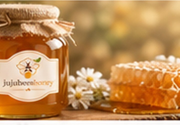 Raw honey jar