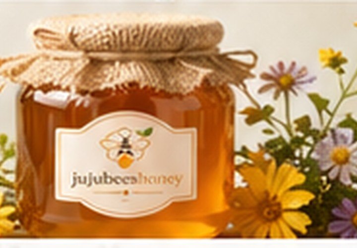 Wildflower honey jar